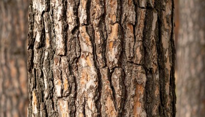 Obraz premium Closeup Of Textured Tree Bark