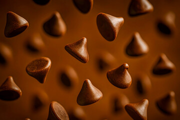 chocolate drops background