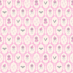 seamless pattern with halloween