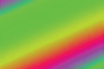 Abstract, colorful rainbow spectrum pattern design with bright gradient lines and a blurred texture illustration