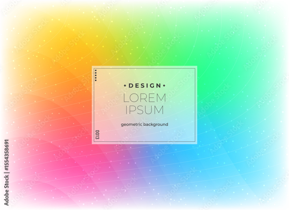 Aufkleber flat vector. minimal geometric background. dynamic shapes composition. eps10 vector.