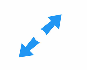 blue arrow icon