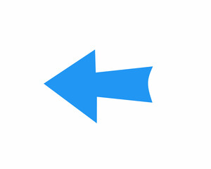 blue arrow icon