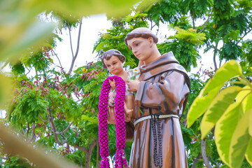 Saint Anthony Holding Child Jesus