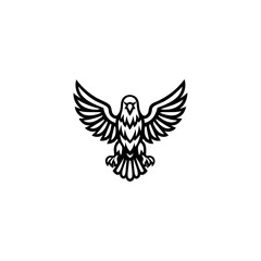 Eagle Line Art Vector Set – Soaring, Tribal, and Head Pose Illustrations
