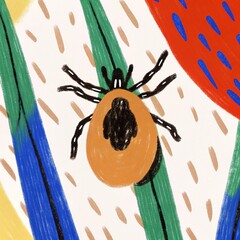 tick, tick insect, tick bite, tick on skin, tick macro, tick close up, dangerous tick, parasite, bloodsucking insect, Lyme disease, Ixodes tick, tick vector, forest tick, deer tick, tick danger, tick 