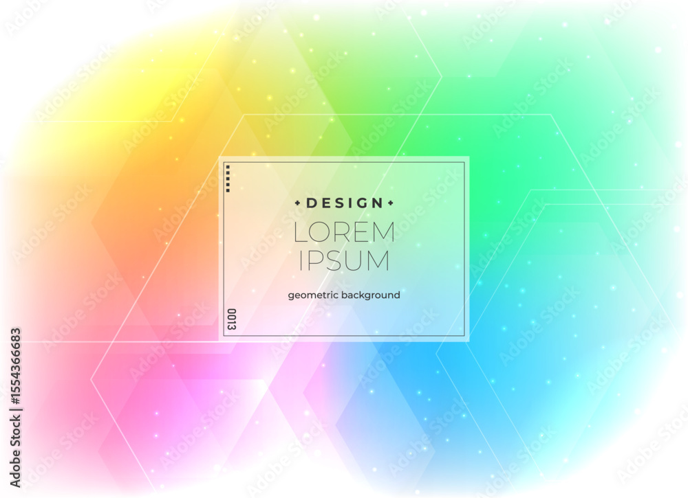 Aufkleber flat vector. minimal geometric background. dynamic shapes composition. eps10 vector.
