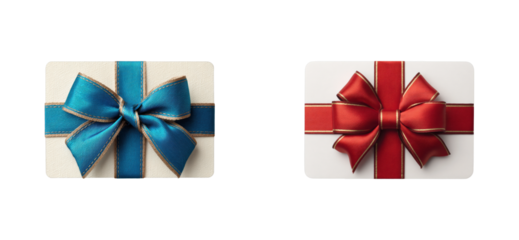 Gift card options for celebrations online store digital content festive atmosphere shopping concept cut out set png