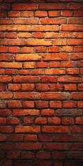 Fototapeta premium Stunning Aged Brick Wall with Urban Resilience Elements for Creative Design and Background Ideas