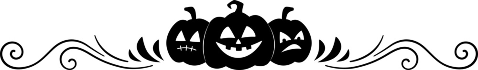 Spooky Halloween Divider