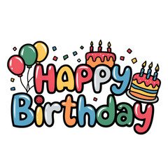 Obraz premium Birthday cake