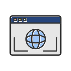 Browser Vector Icon