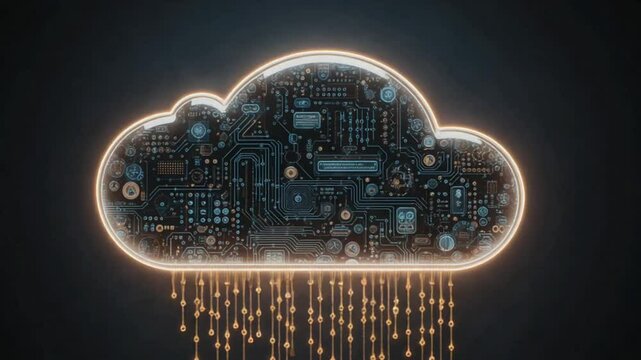 cloud computing and digital data transfer with computing networked across cities country and globe with virtualization approach