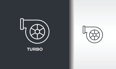 Turbo Vector, Icon Or Logo Sign Isolated Symbol Illustration