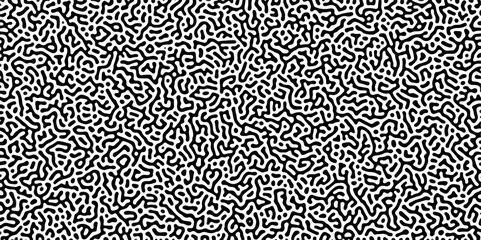 Abstract Reaction-diffusion Turing pattern natural texture gray gradient color scheme. Linear design with biological algorithm psychedelic background. Reaction-diffusion or truing patter	