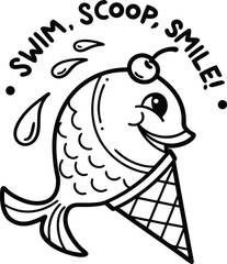 A cute cartoon animal coloring page featuring a fun, smiling turtle with an alphabet letter 'F' in a comic art style, perfect for kids' coloring books
