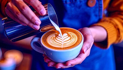 Creating Exquisite Latte Art A Step-by-Step Guide to Coffee Perfection