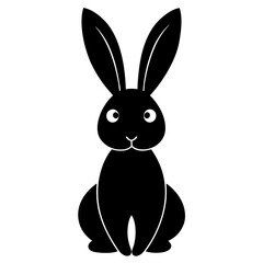 Obraz premium easter bunny on white background