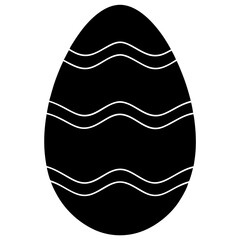 vector illustration of a easter egg