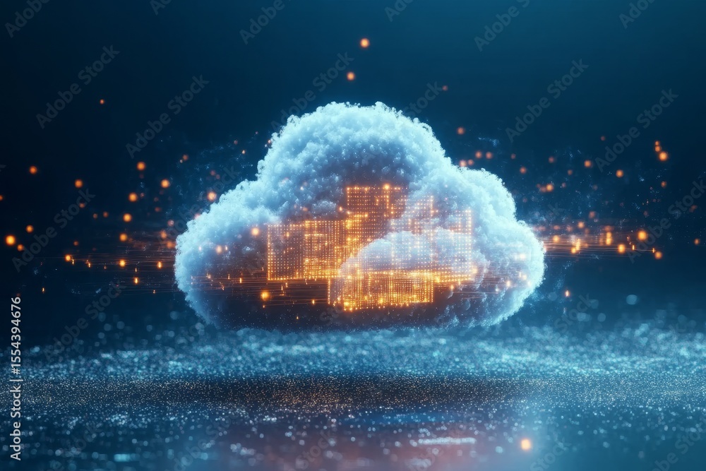 Poster digital cloud data hub for seamless connection of people, data, and systems in virtual networks