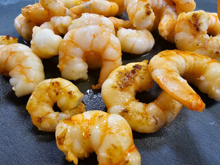 Surf and Turf Rindfleisch mit Garnelen