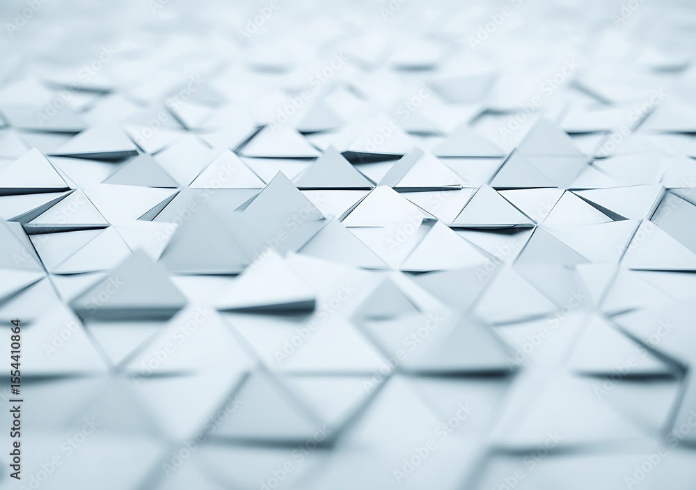 Poster abstract geometric pattern with triangle shapes