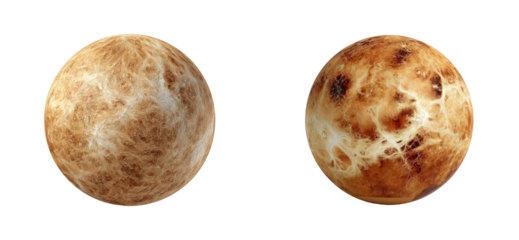 Exploring planetary surfaces venus 3d render outer space scientific visualization cut out set png