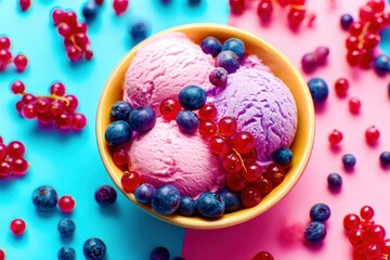 blueberry ice cream