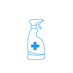 disinfectant spray bottle icon