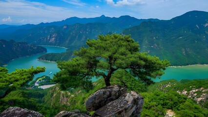 A nice natural landscape photo background
