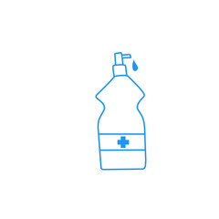 disinfectant spray bottle icon