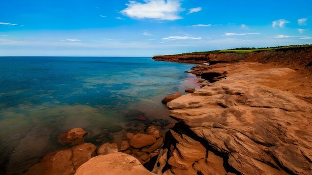 A nice natural landscape photo background