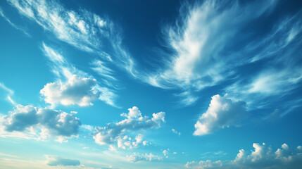 blue sky with white cloud background. white cloud with blue sky background