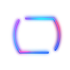 Neon Frame Border