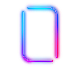 Neon Frame Border
