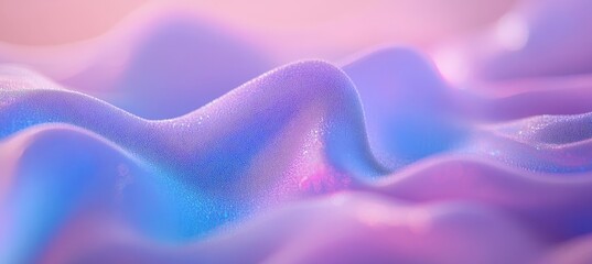 Obraz premium Stunning Wave Design Featuring Glowing Colorful Gradients in an Abstract Digital Aesthetic Style