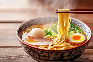 Steaming Ramen Bowl