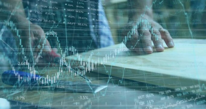 Left hand steadying plywood guiding craftsman measuring and marking line floating financial charts