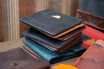 high quality handcrafted thick leather goods and items