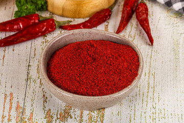 Spicy dry hot Chili powder