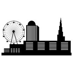 Fototapeta premium City Silhouette