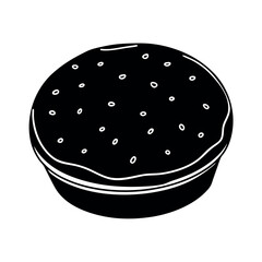 Vector Art of Fresh English Muffin