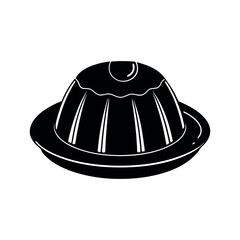 Traditional Flan Dessert Graphic