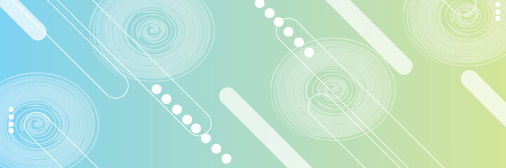 Banner background.green and blue gradient geometric shape eps 10