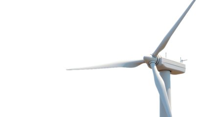 Windmill PNG – Renewable Energy Turbine Clipart with Transparent Background
