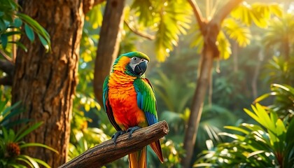 blue and yellow macaw