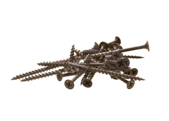 screw isolated on white background