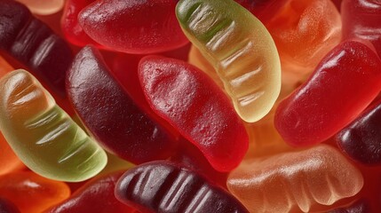 Zoom in on gummys details