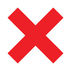 red cross mark
