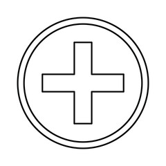 plus illustration icon